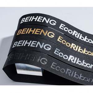 Sangles en nylon de style tendance avec impression de logo personnalisé, revêtement réfléchissant, certifiées Oeko-Tex, pour vêtements, textiles de maison et sacs - Product Image 2