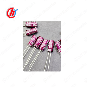 Condensador ELNA 10UF 50V, color rojo púrpura, RBD original nuevo, CE-BP, acoplamiento de división de frecuencia, capacitancia infinita, 10UF 50V - Product Image 1