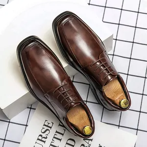 Zapatos italianos de charol para hombre, calzado de vestir, Oxford, Sepatu, Italia, mocasín, talla grande 48