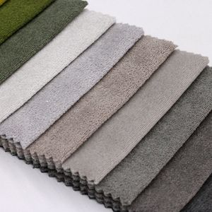 Tela de terciopelo poliéster <span class=keywords><strong>para</strong></span> sofá, venta al por mayor, OEM stock disponible, tela de tapicería tipo chenilla <span class=keywords><strong>para</strong></span> funda de cojín <span class=keywords><strong>para</strong></span> silla de sofá - Product Image 4