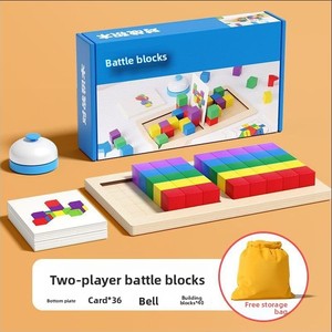 Gioco da Tavolo Educativo 3D per Due Giocatori con Blocchi da Costruzione - Product Image 6