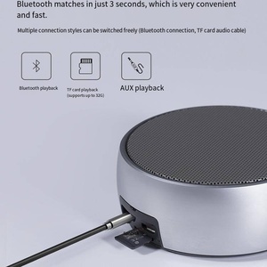 Haut-parleur sans fil Hi-Fi allemand - Mini "Petit Canon" avec basses ultra-puissantes, son de haute qualité pour voiture et utilisation en extérieur - Product Image 3