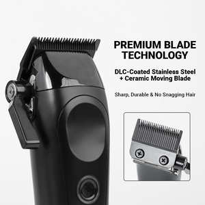 <span class=keywords><strong>Cortadora</strong></span> <span class=keywords><strong>de</strong></span> Pelo Profesional con Logotipo Personalizado para Barbería, Ajuste <span class=keywords><strong>de</strong></span> 3 Velocidades, Motor sin Escobillas <span class=keywords><strong>de</strong></span> 4500 mAh y 9000 RPM, Cuchilla DLC - Product Image 5