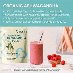 Suplementos herbales en polvo de extracto de raíz de Ashwagandha con etiqueta privada de alta calidad - Product Image 5