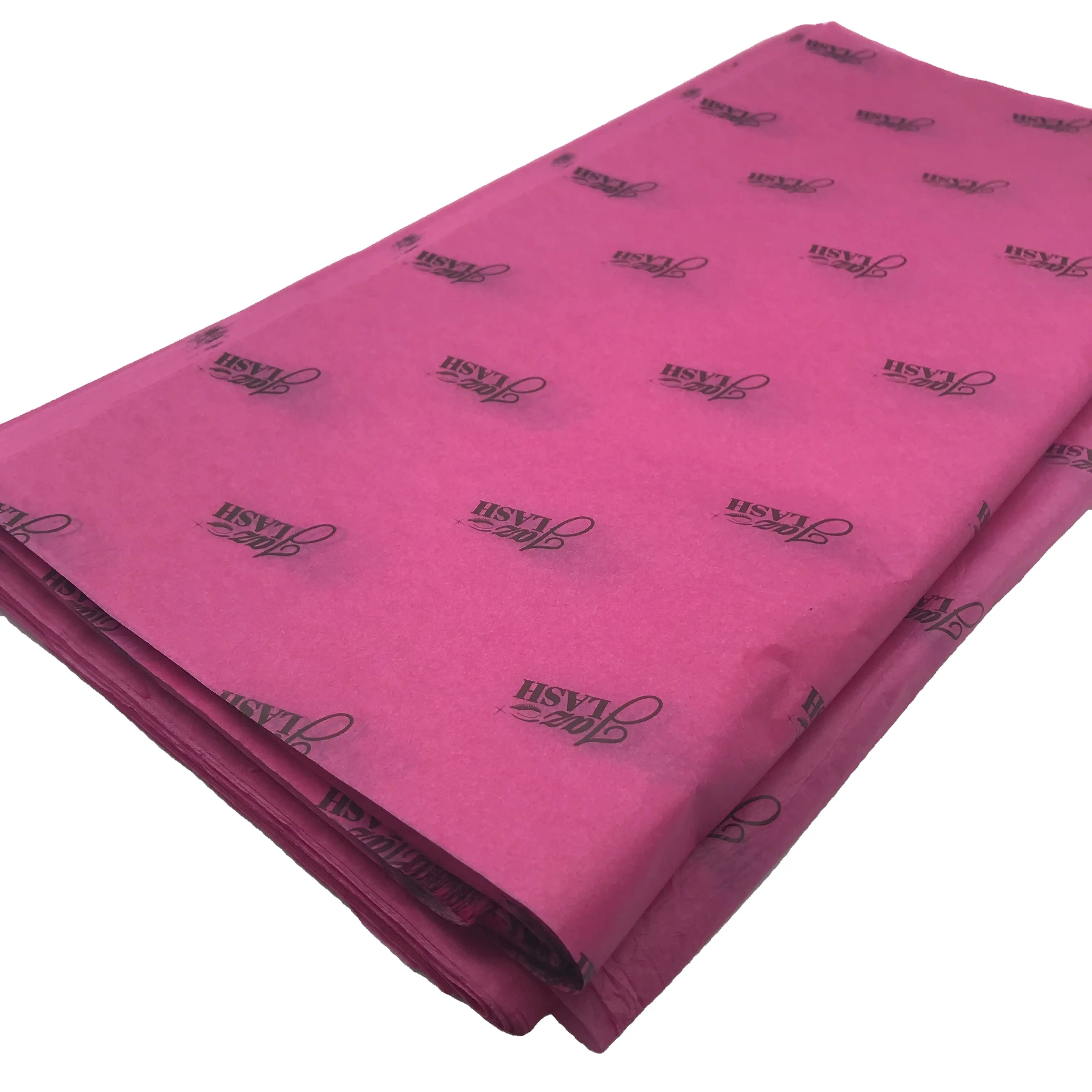 Papel de embrulho personalizado do tecido impresso papel para a tendência dos produtos embalagem roupas papel promoções