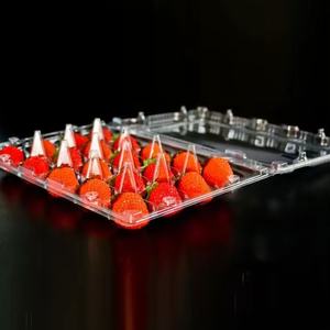 Blíster transparente desechable PET, caja de frutas, bandeja de plástico, embalaje para fresa - Product Image 5