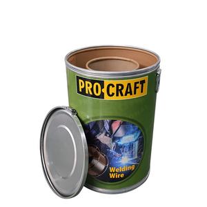 Tambor de Alambre de Soldadura de Acero al Carbono de 250 kg |   Barril de Cartón Apilable Reutilizable CH - Product Image 2