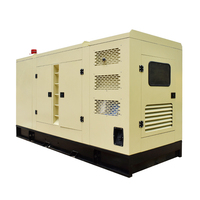Groupe électrogène diesel silencieux refroidi par eau 300 kW/375 kVA à prix d'usine, groupe électrogène de secours avec ATS
