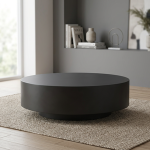 Mesa de Centro Moderna de Hormigón Ligero, Ecológica, con Superficie Impermeable para Muebles de Sala de Estar - Product Image 5