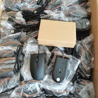Souris optique ergonomique filaire M20 mini USB à 3 boutons, rétroéclairée, sans alimentation, pour ordinateur portable et de bureau – Vente en gros usine