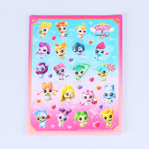 Étiquette adhésive en PVC pour bébé, autocollant, feuilles de dessin animé, résiste à l'eau, 1 pièce - Product Image 1
