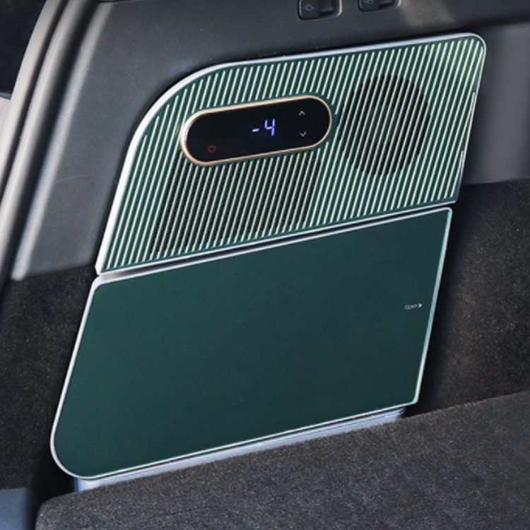 Портативный двухслойный портативный автомобильный холодильник с компрессором и морозильной камерой, 12 В, для светодиодного экрана Tesla MODEL Y