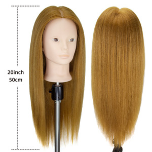 โมเดลหัวไม่แต่งหน้า, แต่งหน้าและจัดแต่งทรงผม, <span class=keywords><strong>ผม</strong></span>จริงผสมเส้น, หัวสอน, ถักเปีย, ดัด, ฝึกตัด - Product Image 3