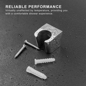 Support de douche fixe ABS chromé Sly Design conique pour outil de tournage - Product Image 4