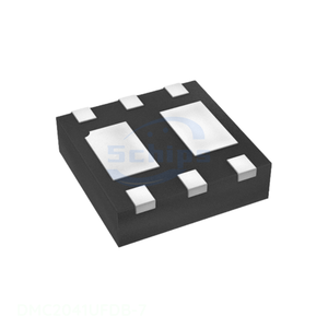 Original DMC2041UFDB-7 6-UDFN Exposed Pad Transistors Components Electronic - Product Image 1