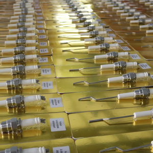 Kit di elettrodi elettrodomestici a Gas blocco di <span class=keywords><strong>elettrodo</strong></span> di accensione per elettrodi a parete forno accenditore a ionizzazione di elementi termici - Product Image 4