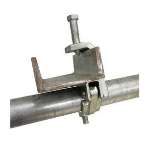 Colliers de serrage forgés fixes et pivotants pour échafaudages BS1139 EN74, matériau Q235, coupleur pressé - Product Image 1
