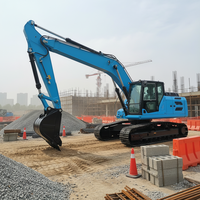 Excavatrice sur chenilles haute puissance 21-23 tonnes JIAHE – Machine multifonctionnelle pour l'exploitation minière et la construction avec moteur CE et godet – En promotion