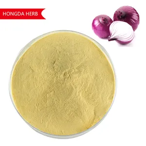 HONGDA ซัพพลาย5% 20% 40% Quercetin ผงหัวหอมผงสารสกัดจากหัวหอม