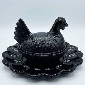 Custom Glass Candy <strong>Jar</strong> Modern Multicolor Glass Chicken Candy <strong>Storage</strong> Container Decorative Food <strong>Storage</strong> <strong>for</strong> Home <strong>Kitchen</strong> Use - Product Image 5