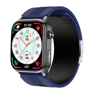 Nuevo Reloj Inteligente Android 2026 con Recordatorio de Llamadas, para Hombre y Mujer, Pulsera Inteligente con Monitor de Ritmo Cardíaco, <span class=keywords><strong>ECG</strong></span>, PPG, Resistente al Agua IP67, para Fitness - Product Image 1