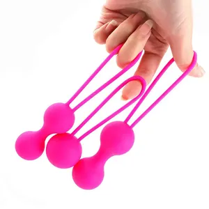 Silicone sicuro per la riabilitazione del muscolo del pavimento pelvico Ben Wa Ball Kegel palle esercizio per le donne Kegel