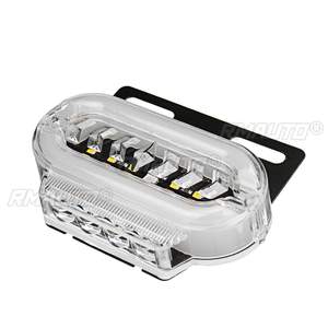 4/6/10x 29LED 24V Flash Side <b>Marker</b> Signal Light Warning Lamp for Truck Trailer Red/ <b>White</b> / Amber / Green / Blue - Product Image 5