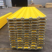 Низкая цена, водонепроницаемые современные опалубочные панели, балки H20, желтые плиты для строительства, легко собираемые, с сертификатом CE