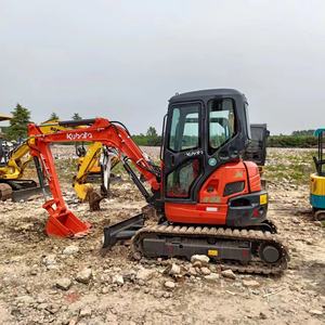 2023 Pelles d'occasion Japonaises KUBOTA 3.5T Pelles d'occasion Machines de terrassement de jardin Machines de construction d'ingénierie d'occasion - Product Image 2
