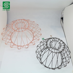 <span class=keywords><strong>Vintage</strong></span> Pieghevole In <span class=keywords><strong>Metallo</strong></span> Paralume per la Luce Del Pendente FAI DA TE - Product Image 5