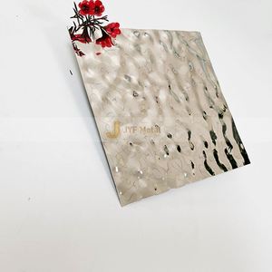 EX814 Modern Water Ripple Stainless Steel <b>Panel</b> for Commercial Interior Decoration Engineering - Product Image 1