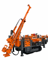 MCE800 Foreuse compacte et portable à engrenages diesel entièrement hydraulique pour forage de carottage par câble, haute efficacité, profondeur max. 1000 m