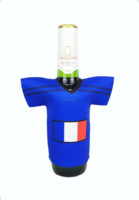 Manchon isotherme en néoprène pour bouteille, forme de t-shirt de football personnalisé WK 2026, pour les événements sportifs aux Pays-Bas