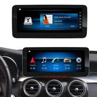 Radio Estéreo para Auto con GPS Android 14 de 12.3 Pulgadas y 720p para Mercedes Benz Clase C W204 C180 C200 C250, Actualización de Pantalla de Unidad Principal
