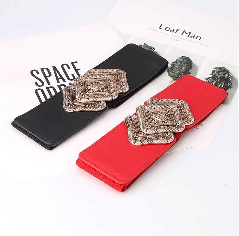 Модное женское винтажное платье с гравировкой пара пуговиц на талии украшенное эластичным широким поясом