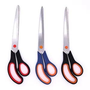 clothing scissors hot sewing tailoring 11inch professional germany stainless steel Rubber and plastic handle tailor scissors