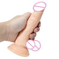 Wholesale PVC Dildo Toy for Women Japanese Sexy Bulk Dildo Masturbation China Supplier