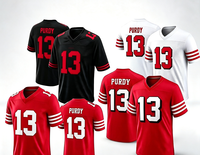 Nouveaux maillots de San Francisco # 13 Maillots de football américain Purdy Stitched Limited Edition USA