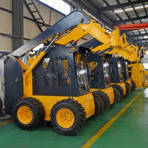 Hot Selling Mini Crawler Wheel <b>Stand</b> on Type Skid Steer Loader - Product Image 5