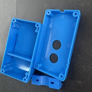 95 <b>Plastic</b> Irregular Parts Custom Made For Electronics <b>Enclosures</b> Blue Color - Product Image 1