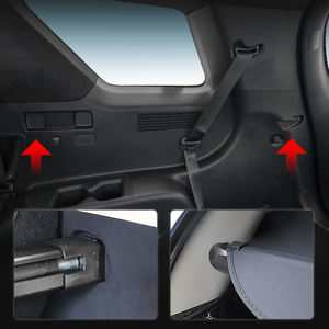 Cubierta de carga retráctil para maletero para Hyundai <span class=keywords><strong>Santa</strong></span> <span class=keywords><strong>Fe</strong></span> <span class=keywords><strong>2023</strong></span> 2024, accesorios interiores para coche, portátil - Product Image 4