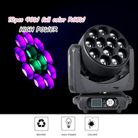 Precio DE FÁBRICA DE China 12PCs 40W Zoom Wash Light 12x40W Led Zoom Beam Wash Luz móvil con función de campo oscuro instantáneo