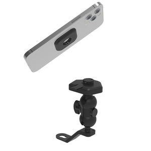 Support universel réglable pour téléphone portable à fixer sur vélo, support magnétique antidérapant pour téléphone de voiture à clipser sur grille d'aération - Product Image 4