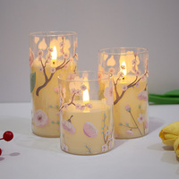 Bougies LED électroniques pour mariages, confessions romantiques, spectacles d'anniversaire, bougies de Noël