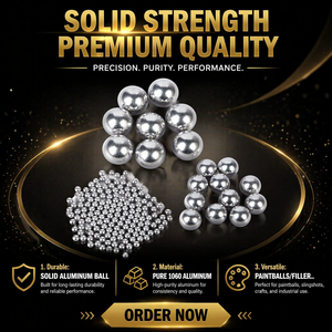 Bolas de Aluminio Sólidas Pequeñas Directas de Fábrica <span class=keywords><strong>Calibre</strong></span> .68, 43, 50, 12.7mm, 17.3mm, 17.27mm, 5mm, 6mm, 7mm, 8mm, 10mm, 12mm, 17mm, 10.92mm - Product Image 3