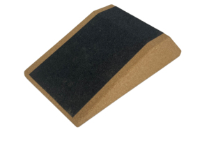 Màu gỗ chống trượt chân bê căng Yoga nghiêng nút chai nghiêng nghiêng bảng Squat nêm với logo dập nổi cho yoga tập thể dục - Product Image 3