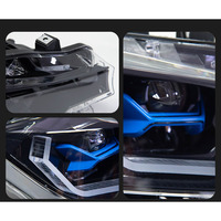 Faro LED estilo cuchara láser azul OEM ODM de fábrica, conjunto de faros F30 para BMW Serie 3 F30 F35, lámpara automotriz transfronteriza