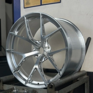 ล้อแม็กซ์ SHIN Forged Silver FI-R <span class=keywords><strong>EVO</strong></span> ขอบ 17-22 นิ้ว 5x120 สำหรับ BMW G80 Benz Audi S Porsche Ferrari SF90 - Product Image 6