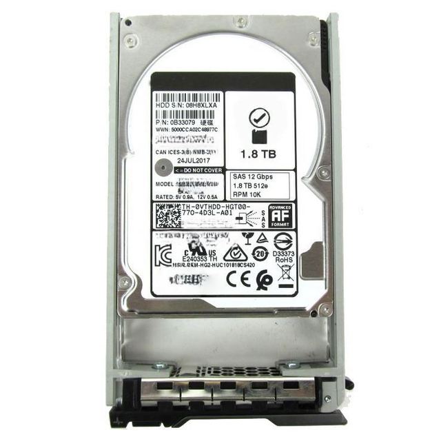 1xj203-158 1.8tb 10000rpm Sas 12gb/s 256mb Cache 2.5inch Internal Hard Drive