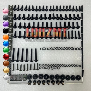 Kit de tornillos de carenado de acero inoxidable para <span class=keywords><strong>KAWASAKI</strong></span> NINJA 650R ER6F EX650 <span class=keywords><strong>ER</strong></span> <span class=keywords><strong>6F</strong></span> <span class=keywords><strong>650</strong></span> <span class=keywords><strong>ER</strong></span>-<span class=keywords><strong>6F</strong></span> 09 10 11 2009 2010 2011, tuercas de carrocería - Product Image 1